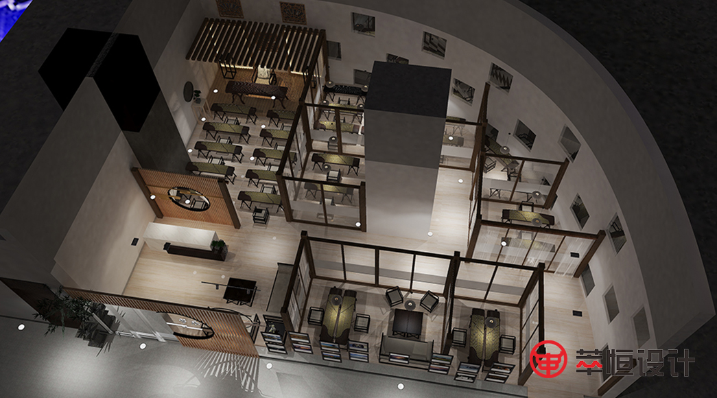 筝乐琴行室内空间